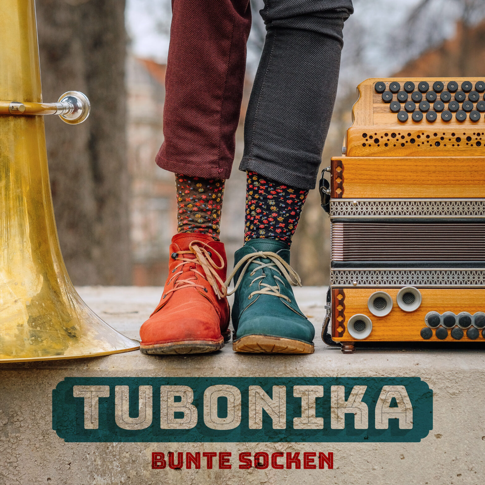 Tubonika Bunte Socken CD Cover